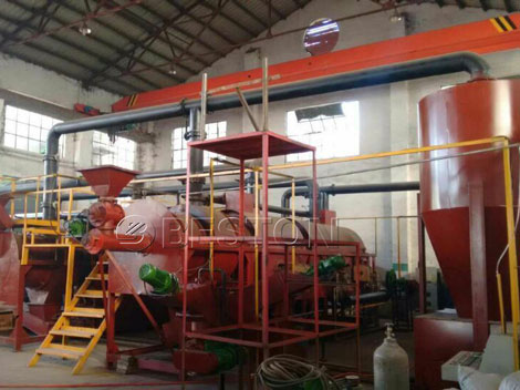 sawdust charcoal machine