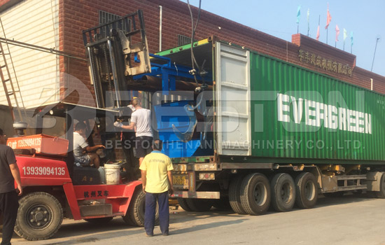 Shipment of Solid Waste Management Equipment to Foreign Country