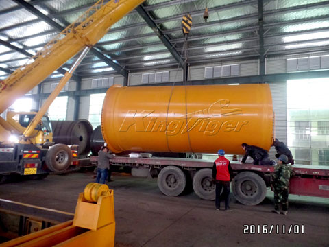 Tire Pyrolysis Plant